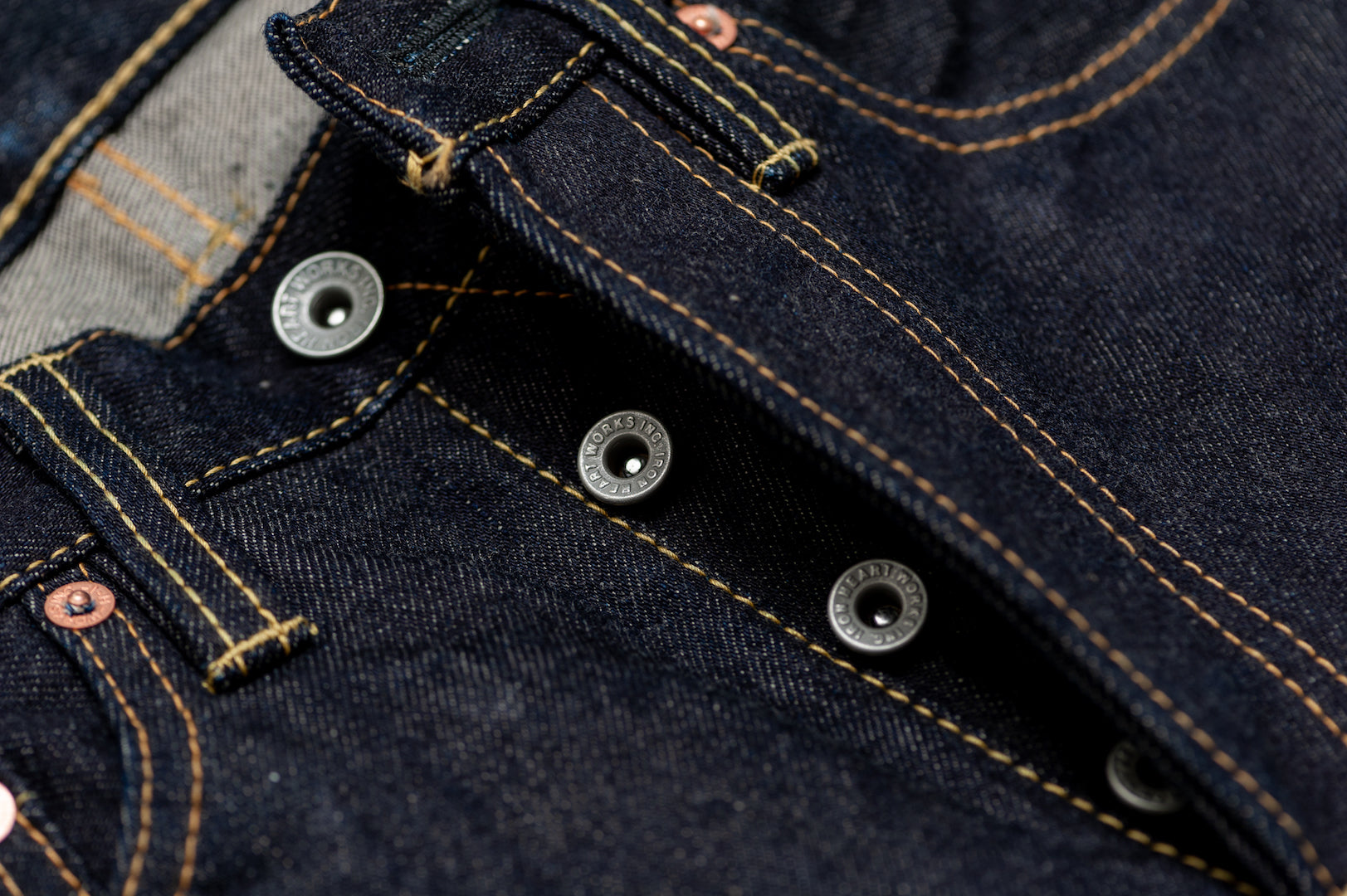 Iron Heart 555S-142 14oz Denim (Slim Tapered Fit)