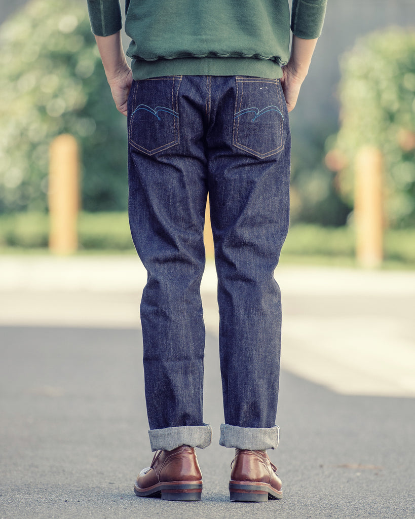 STUDIO D'ARTISAN X CORLECTION 14.5OZ "INDIGO PIGGY BANK" COR-002 DENIM (RELAX TAPERED FIT)