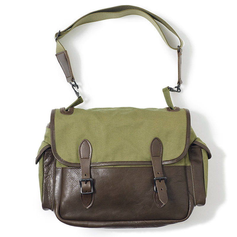 Warehouse Canvas & Cowhide Field Bag