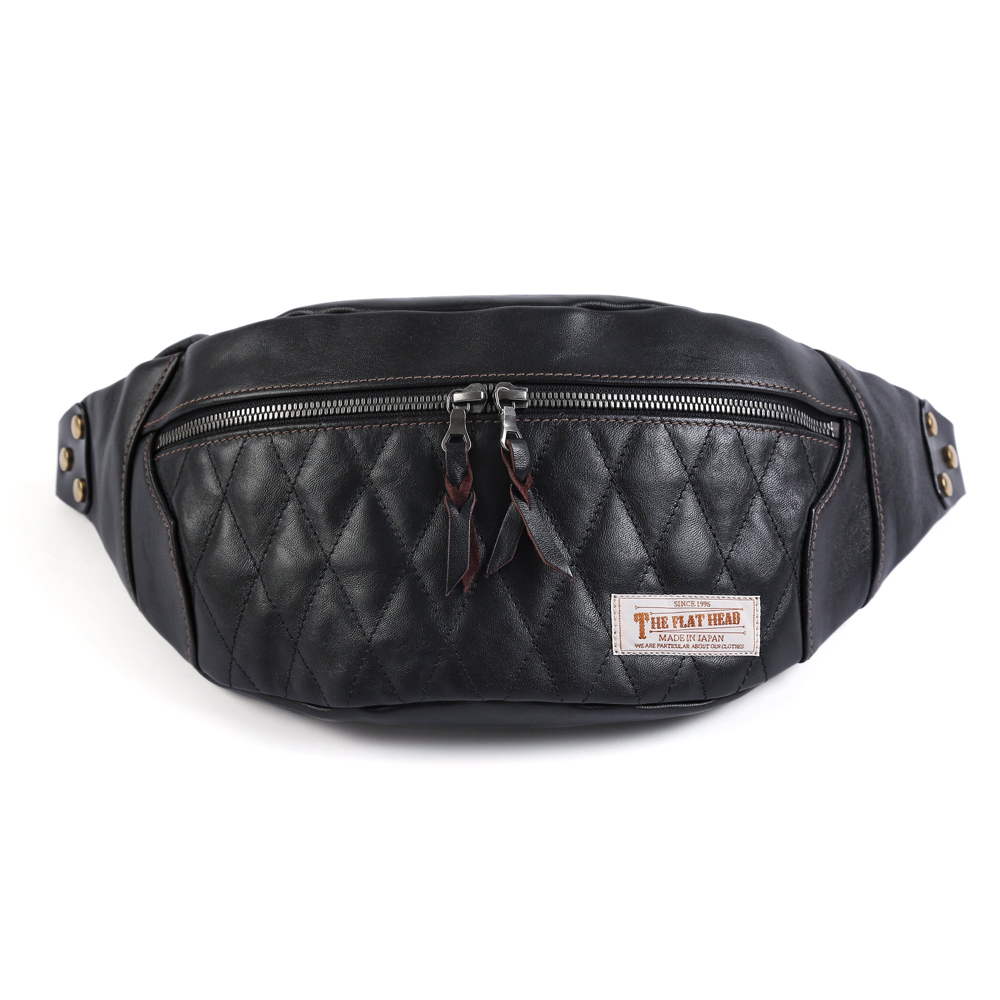 Flat fanny pack discount leather