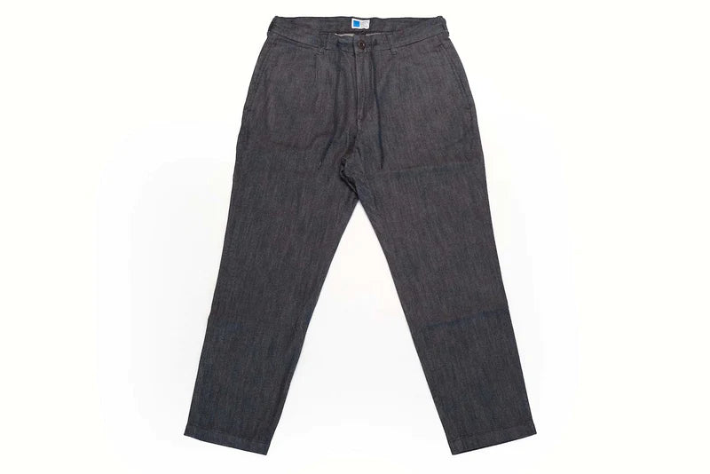 Japan Blue 10oz "Shin" Denim Easy Pants (Grand Indigo)