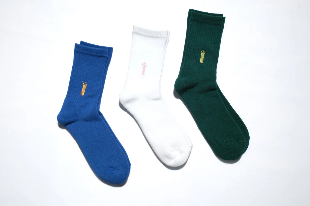 Samurai "Samurai Embroidery" Long Socks