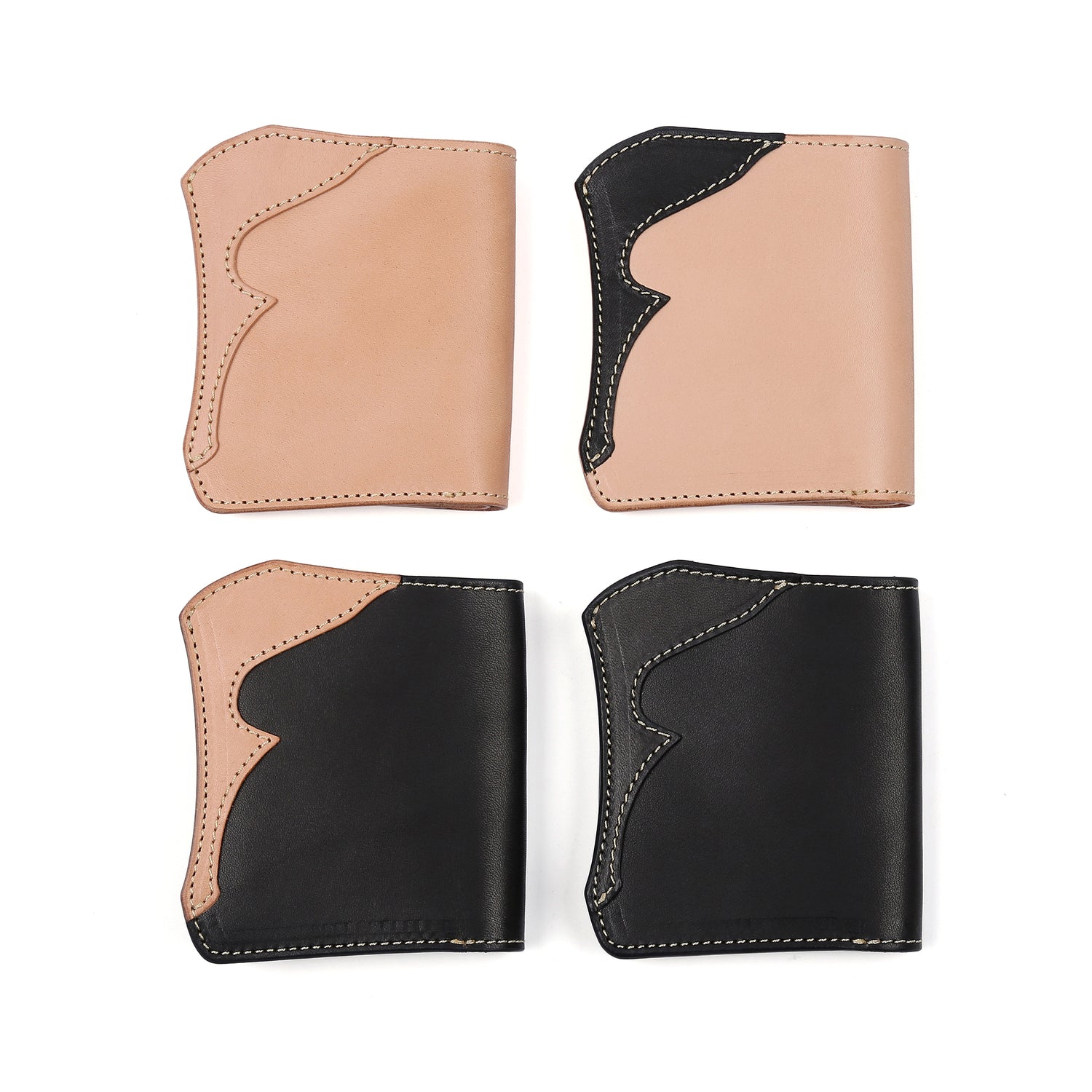 The Flat Head x Corlection Mini Cowhide Wallets