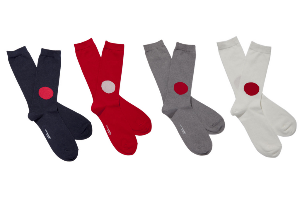 Blue Blue Japan ‘Sunrise’ Socks