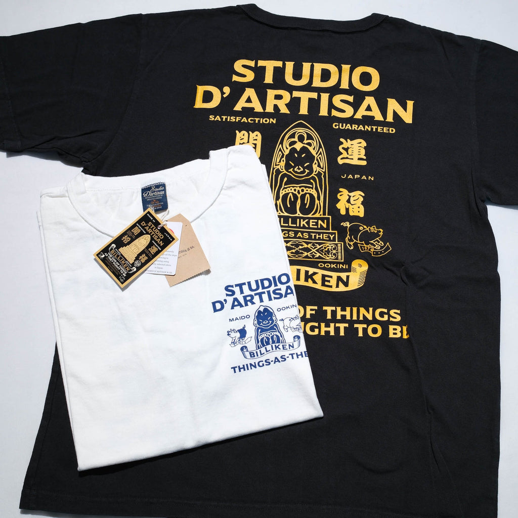 Studio D'Artisan 7oz "Billi-Ken" Loopwheeled Tee