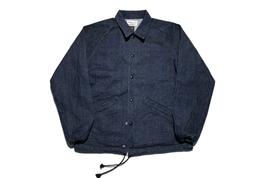 Samurai 15oz "Otokogi" Indigo Dyed Denim Coach Jacket