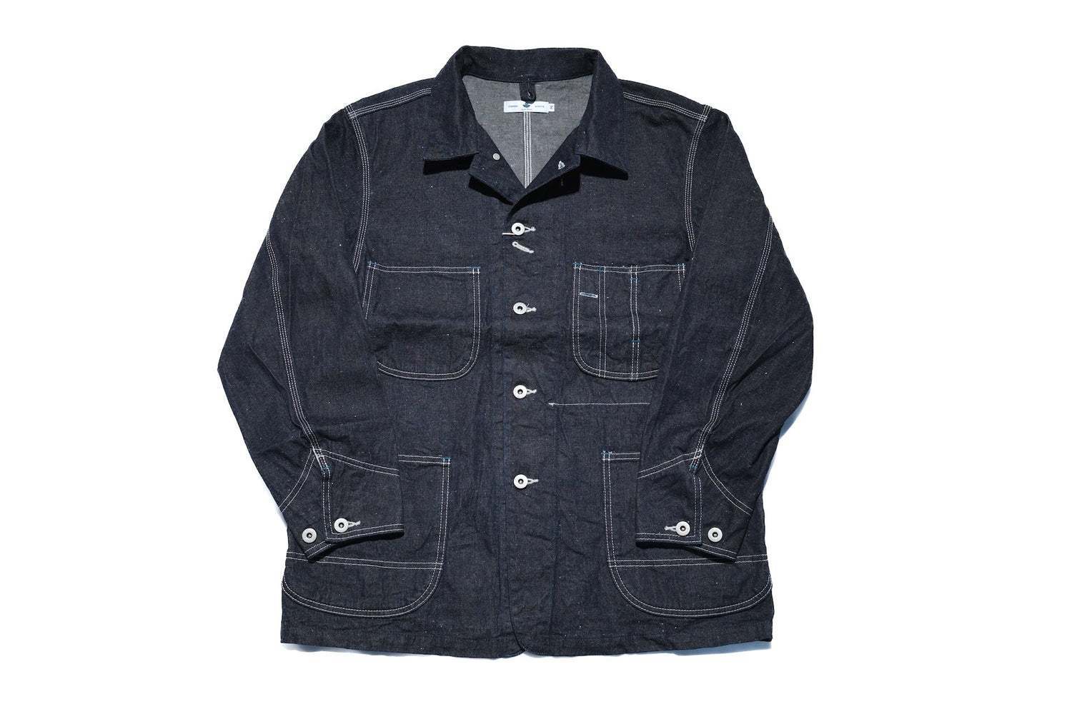 Omoto Denim 11.5oz Indigo Dyed Nep Denim 30s Coverall