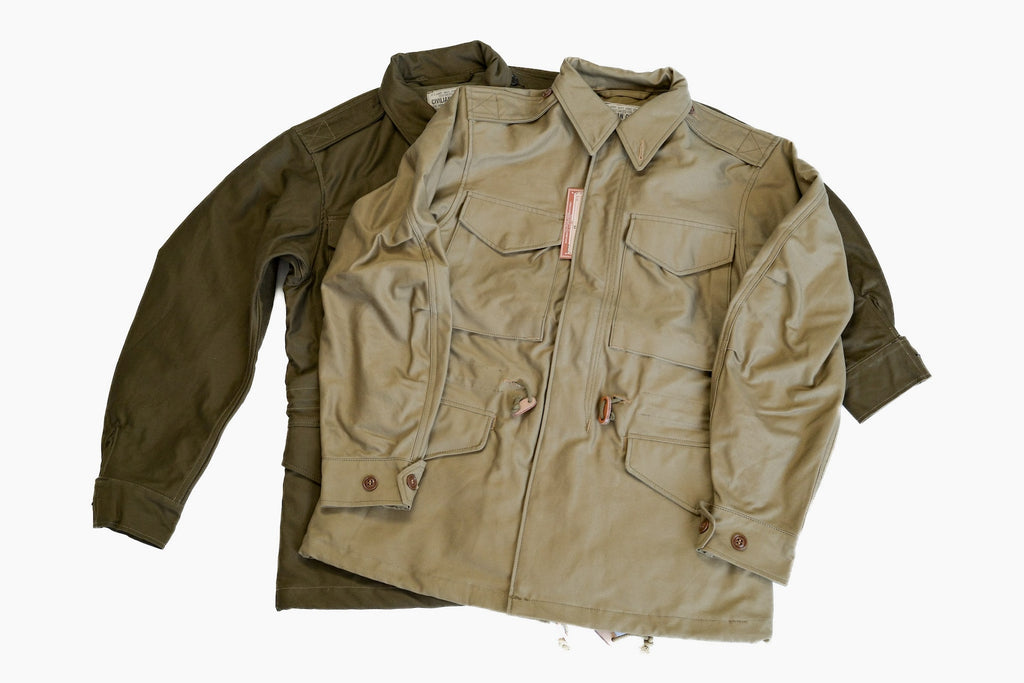 Freewheelers "M-1951" Military Back Satin Field Jacket