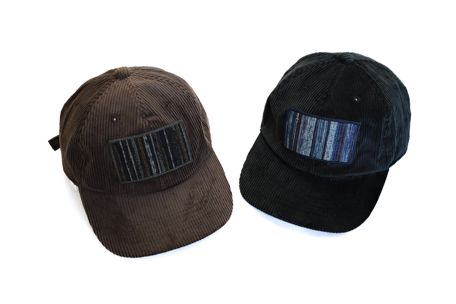 Maru Sankaku Peke by SDA "Patchwork" Corduroy Cap