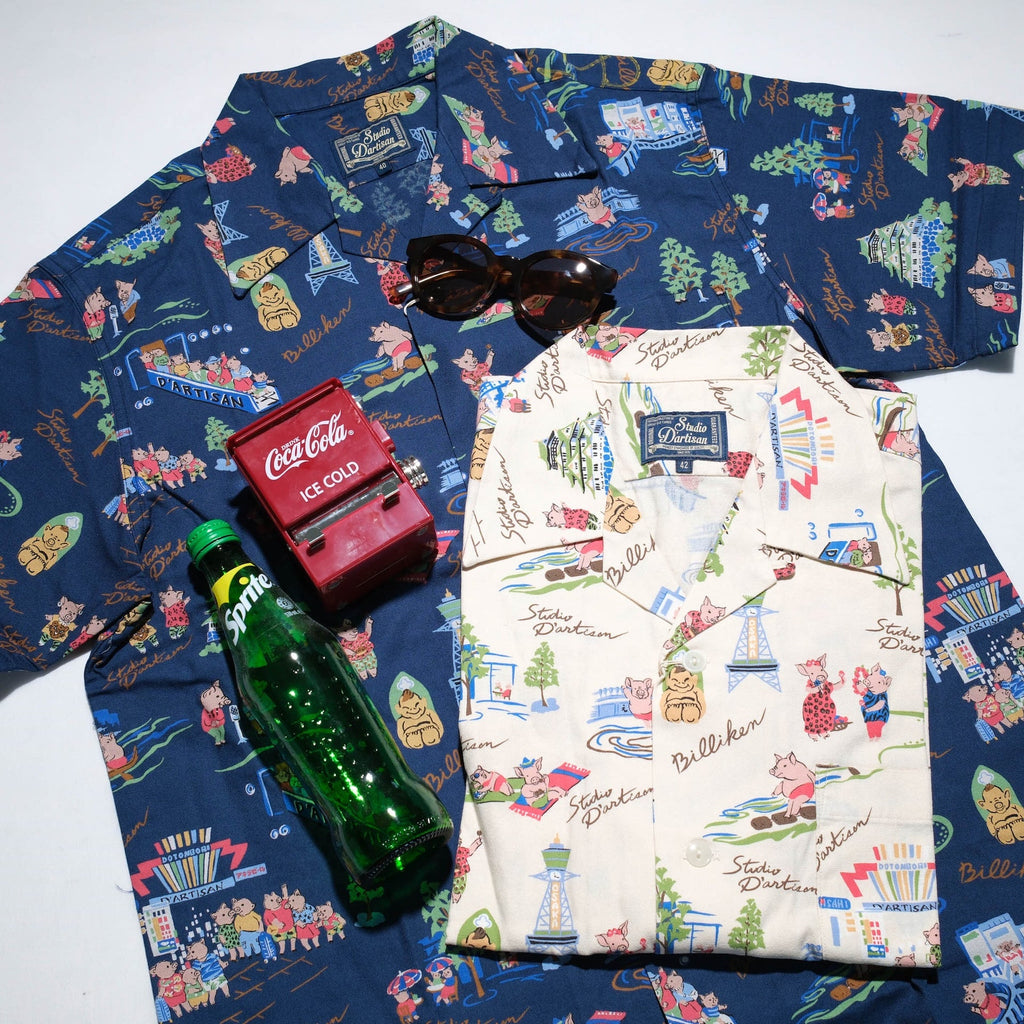 Studio D'Artisan "Billi-Ken" Aloha S/S Shirt