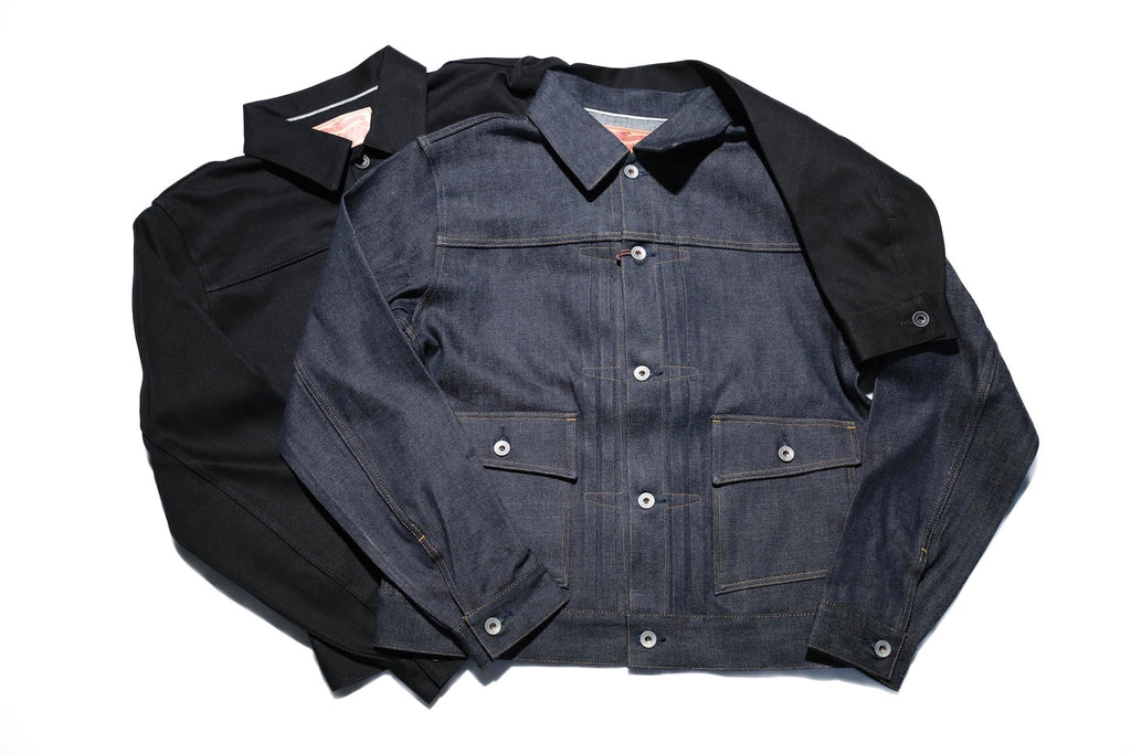 Stevenson Overall Co. 12oz 'Ranch Rider' Cowboy Style Denim Jacket