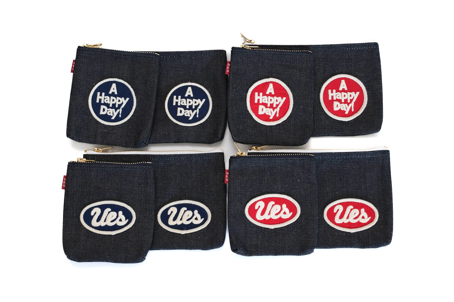 UES 14.9oz Denim Coin Bags