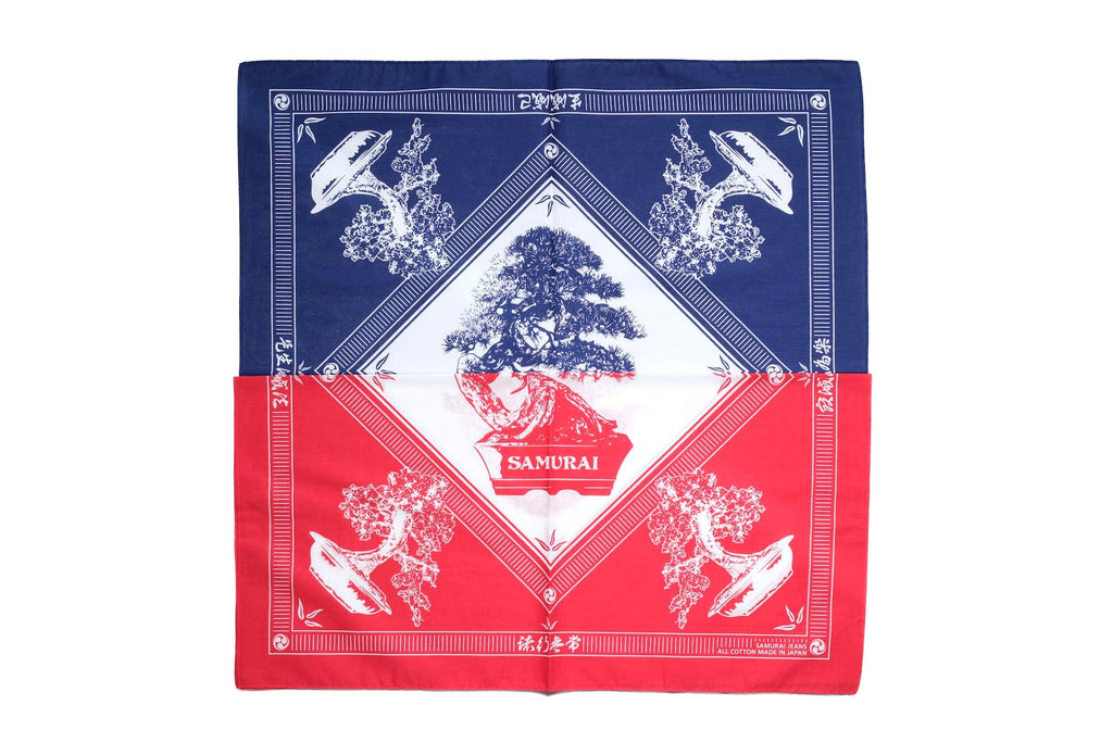 Samurai "Bonsai" Cotton Bandana