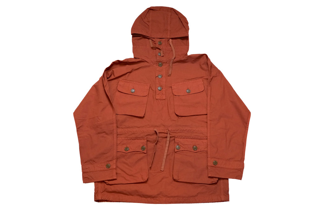 Maru Sankaku Peke by SDA "All-Season" Anorak Parka (Orange)