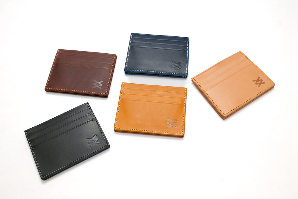 Cramp by Ikenohata Ginkawaten X Corlection Full-Grain Cowhide Card Case