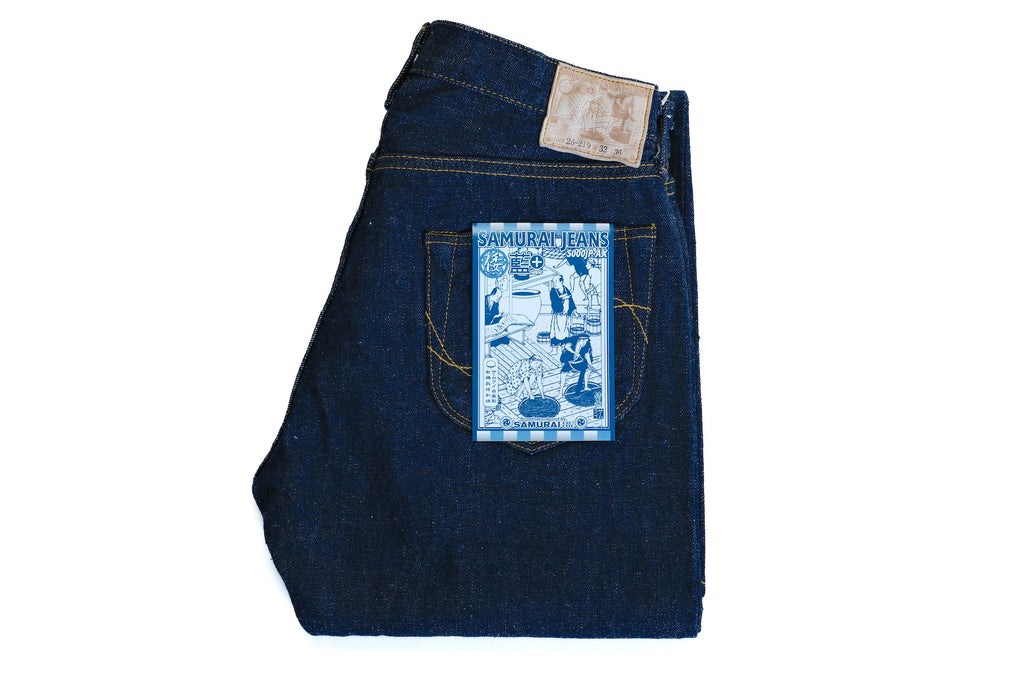 Samurai 18oz S000JP-AX "AI Plus Yamato" Denim (Slim Tapered fit)