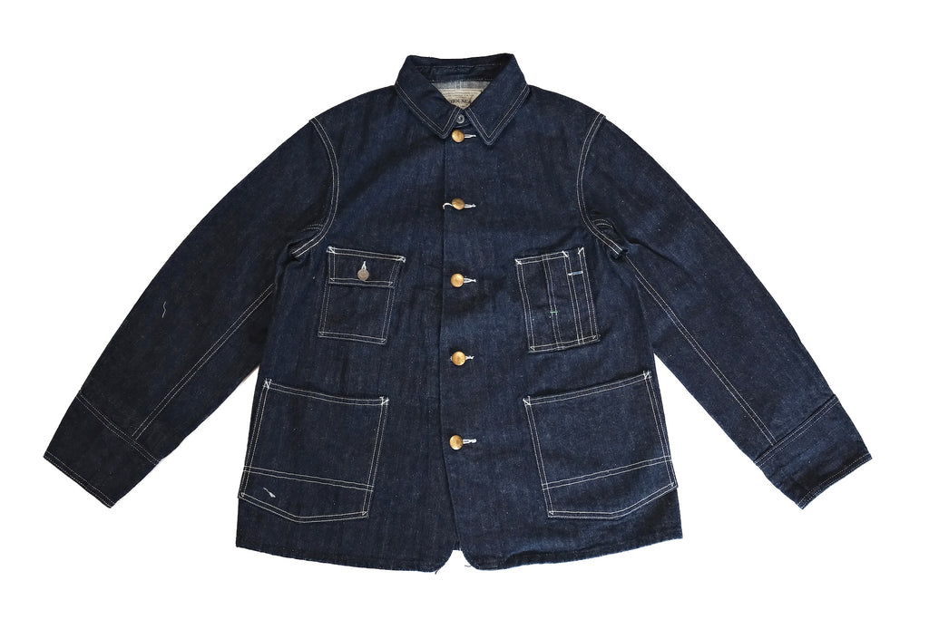 Warehouse 13oz Indigo Dyed HBT Denim Coverall