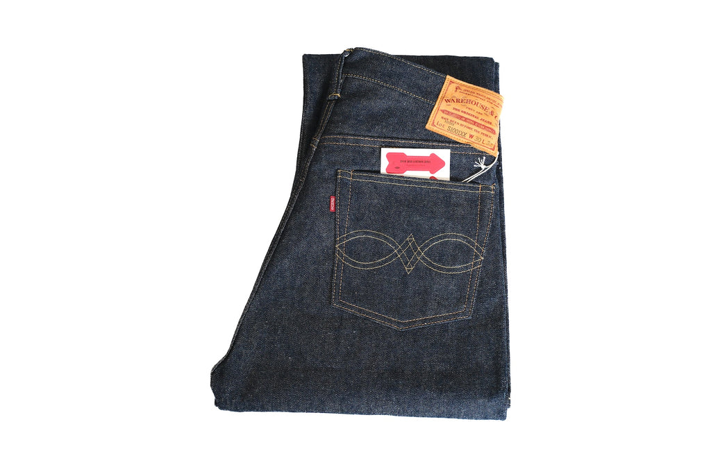 Warehouse 14.5oz S1001XX (1000XX) 1946 "Deadstock Blue" Denim (Straight Fit)