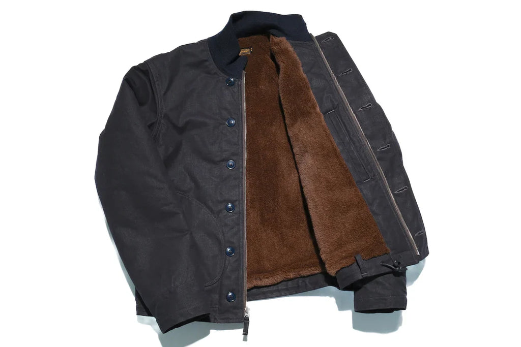 Freewheelers Late 1930s “Civilian Deck Jacket” (Dark Navy)