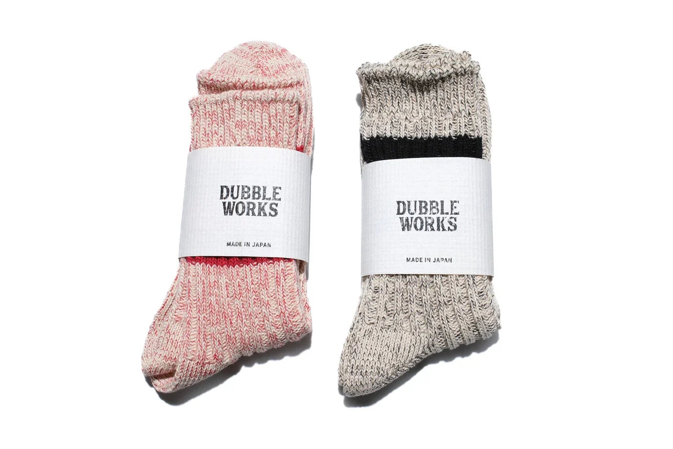 Dubble Works Low Gauge Ribbed Socks