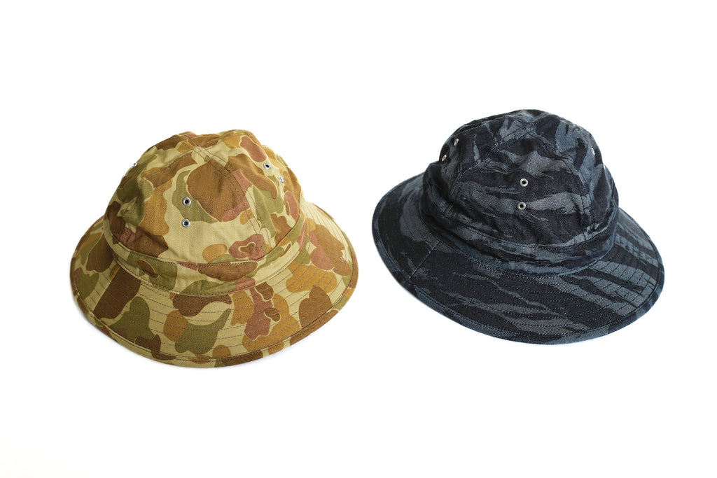 Stevenson Overall Co. Camo Denim 'Field Hat'