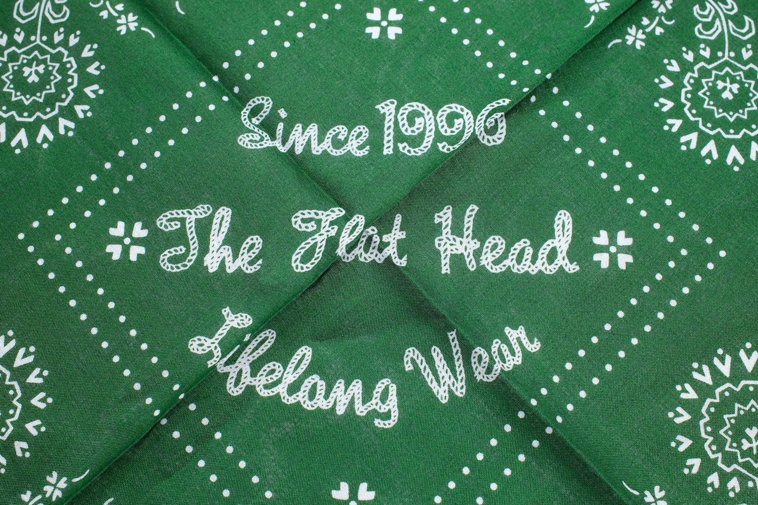 The Flat Head "Lifelong Wear" Bandana