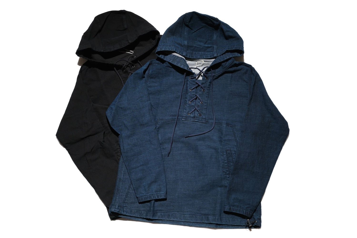 Pure Blue Japan "All-Seasons" Tricot-Deni Parka