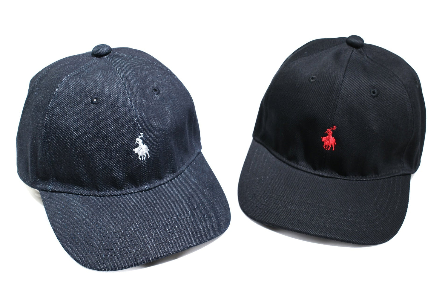 Sugar & Co. “Buffalo Rider” Denim Baseball Cap