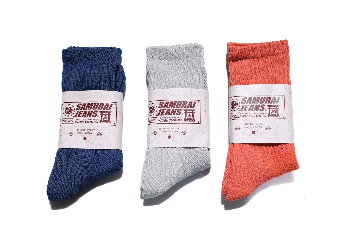 Samurai "Washi Paper" Long Socks