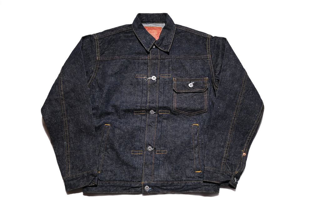 Samurai 15oz Indigo Dyed Modified Type 1 Denim Jacket