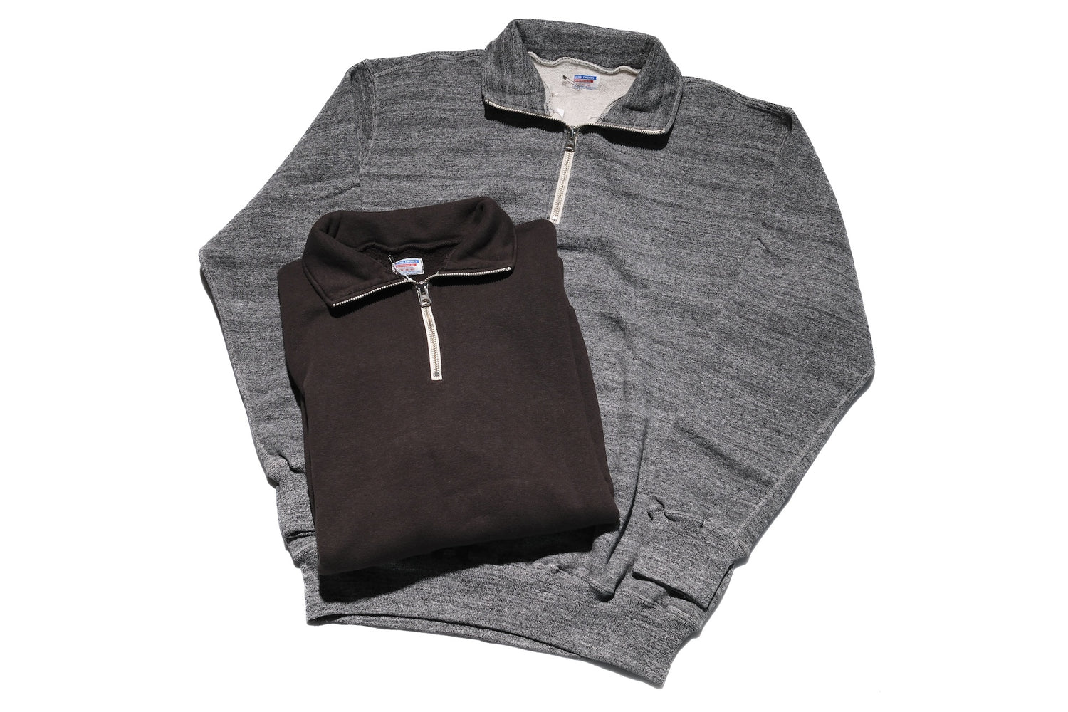 Dubble Works 11oz "Tsuri-ami" Half Zip Loopwheeled Sweatshirt