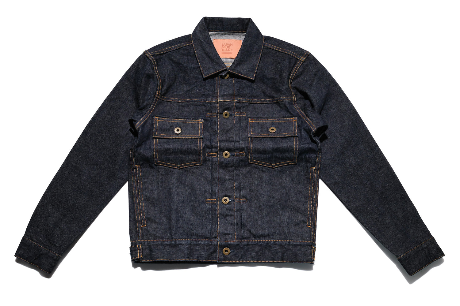 Japan Blue 14.8oz Modified Type 2 Indigo Dyed Denim Jacket