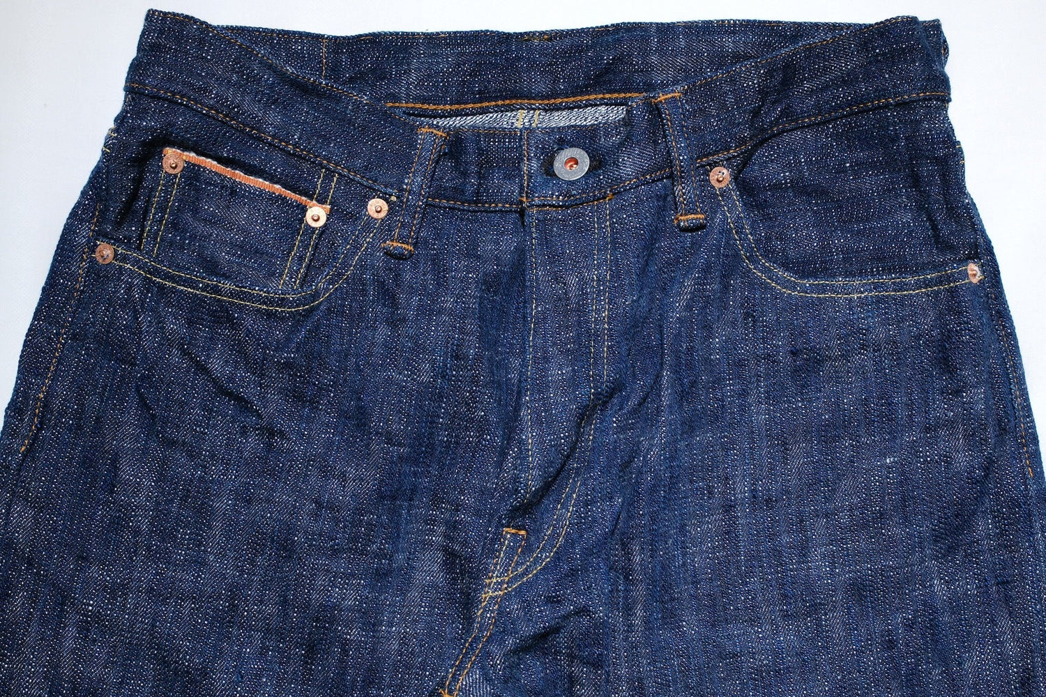 Graph Zero 15oz “Vivid Indigo” Ultra-Slubby Denim (Classic Straight fit)