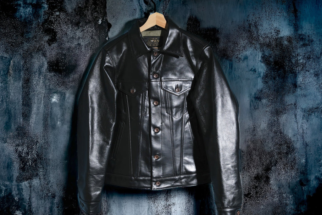 Iron Heart Horsehide Modified Type III Jacket (Black Teacore)