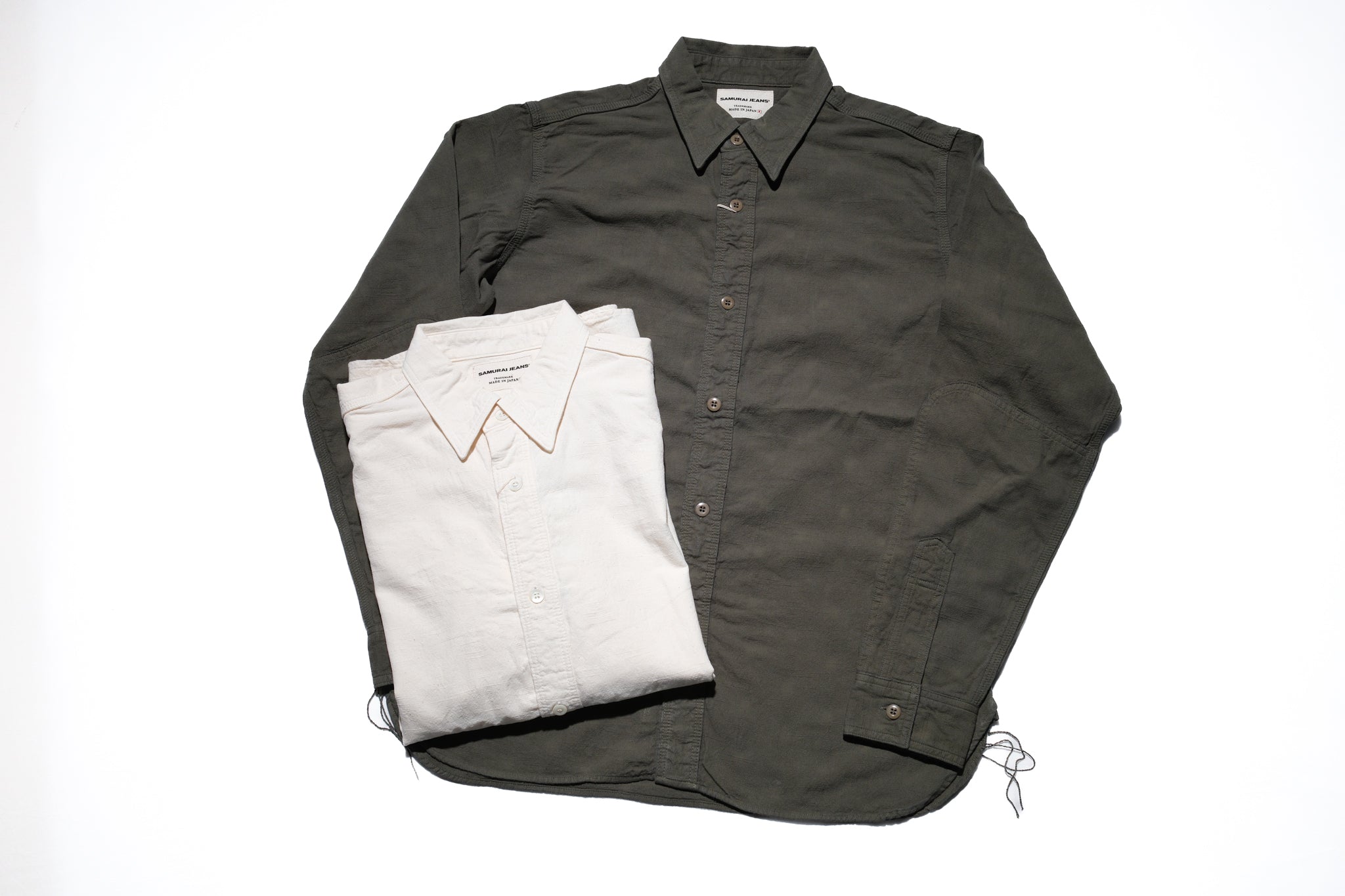 Samurai 10oz Tropical Weather Dobby Military Shirt - CORLECTION