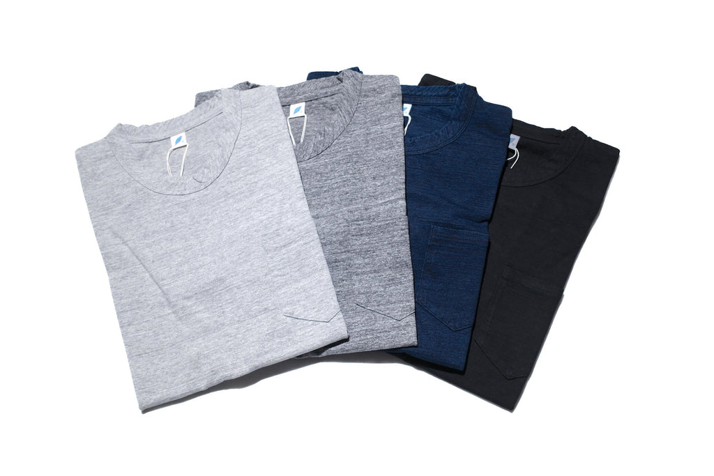 Pure Blue Japan 6.5oz "Signature" Pocket Tee