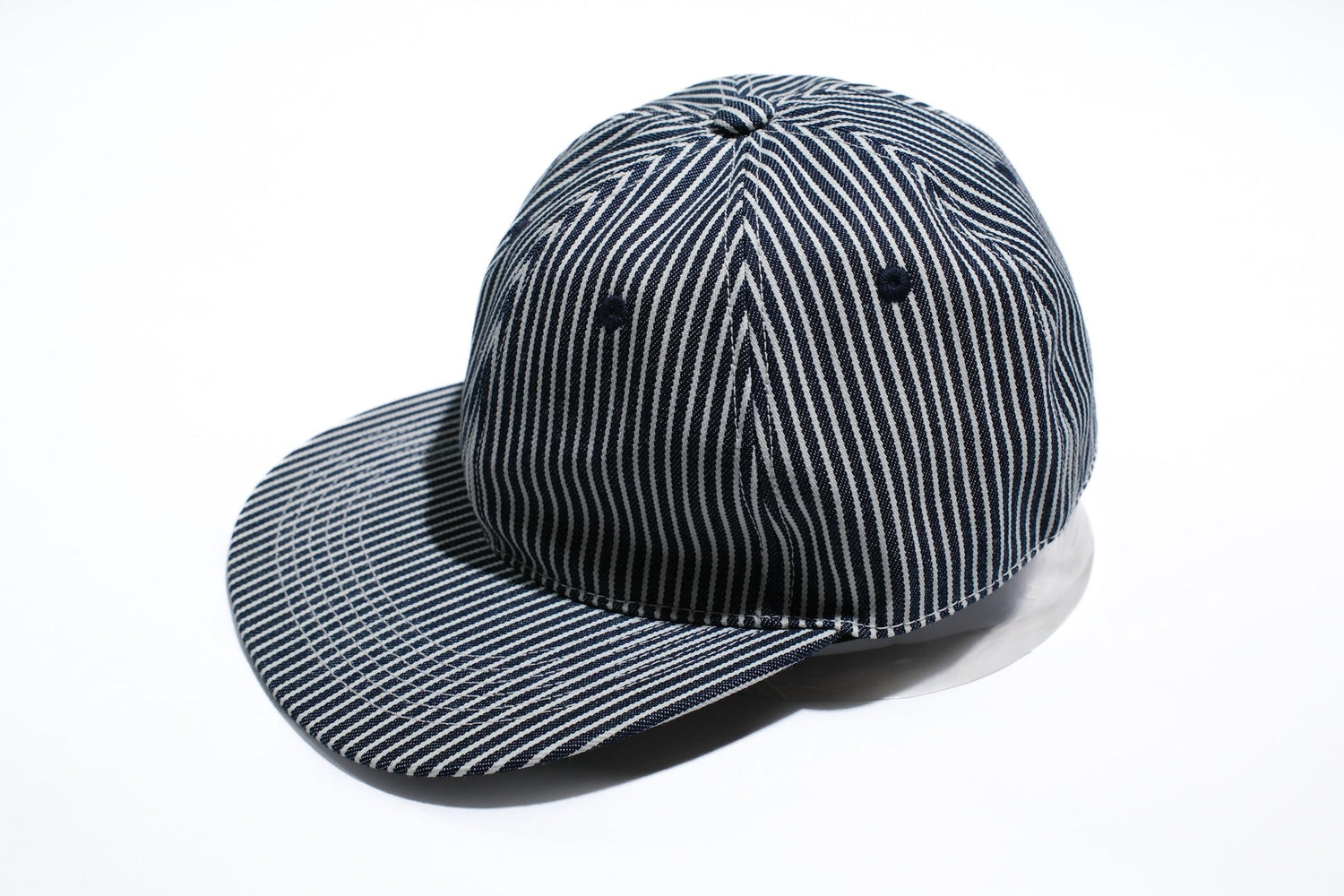 BONCOURA Indigo Dyed Hickory US Navy Cap