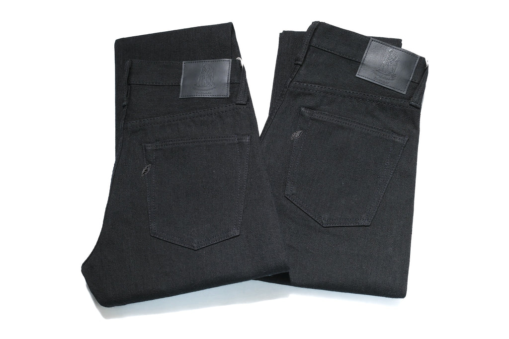 Pure Blue Japan 14oz "Black Teacore" Denim