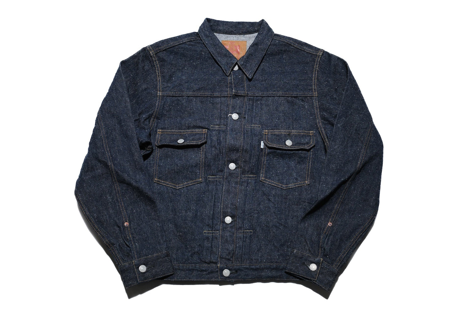 Omoto Denim 16oz Indigo Dyed “Super-Nep” Modified Type 2 Denim Jacket