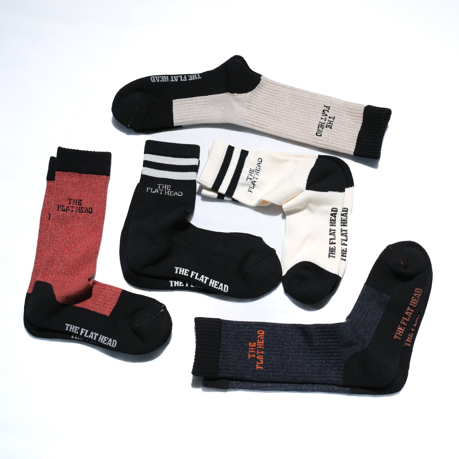 The Flat Head Classic Boot Socks