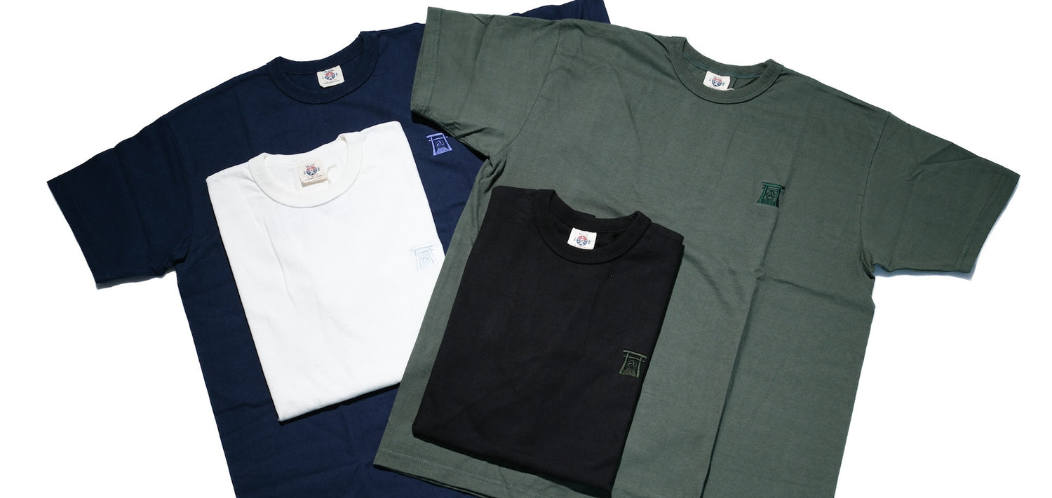 Samurai 8.5oz "Torii Embroidery" Loopwheeled Tee