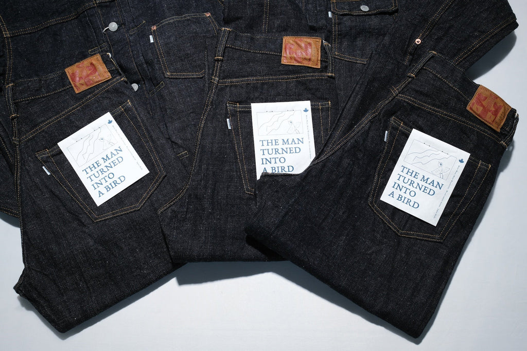 Omoto Denim 15.5oz Indigo Dyed “Neo-Slub” Denim