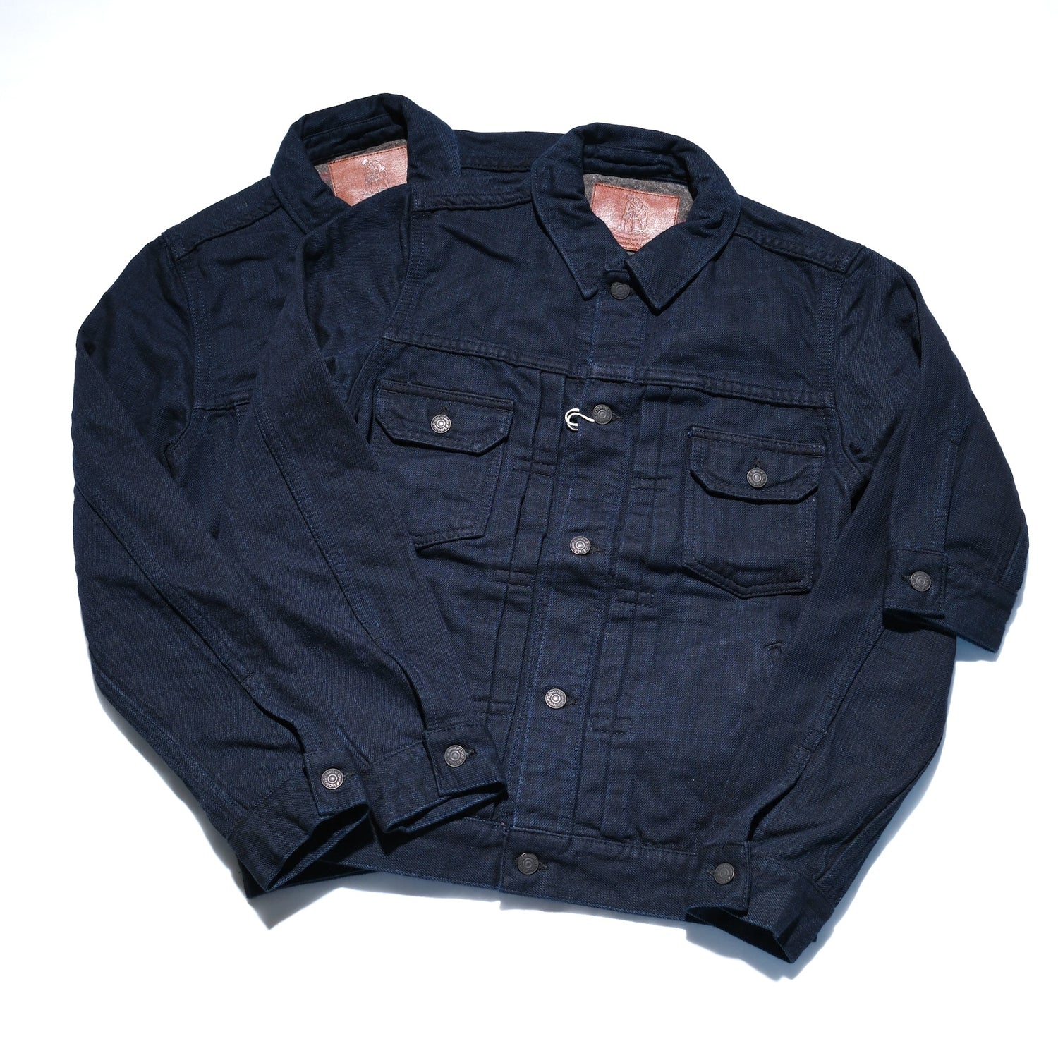 Pure Blue Japan Indigo Dyed "Double Face" Denim Jacket