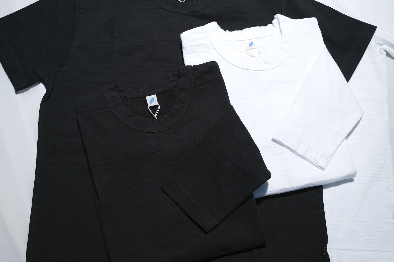 Pure Blue Japan 8oz "Slub Yarn" L/S Tees