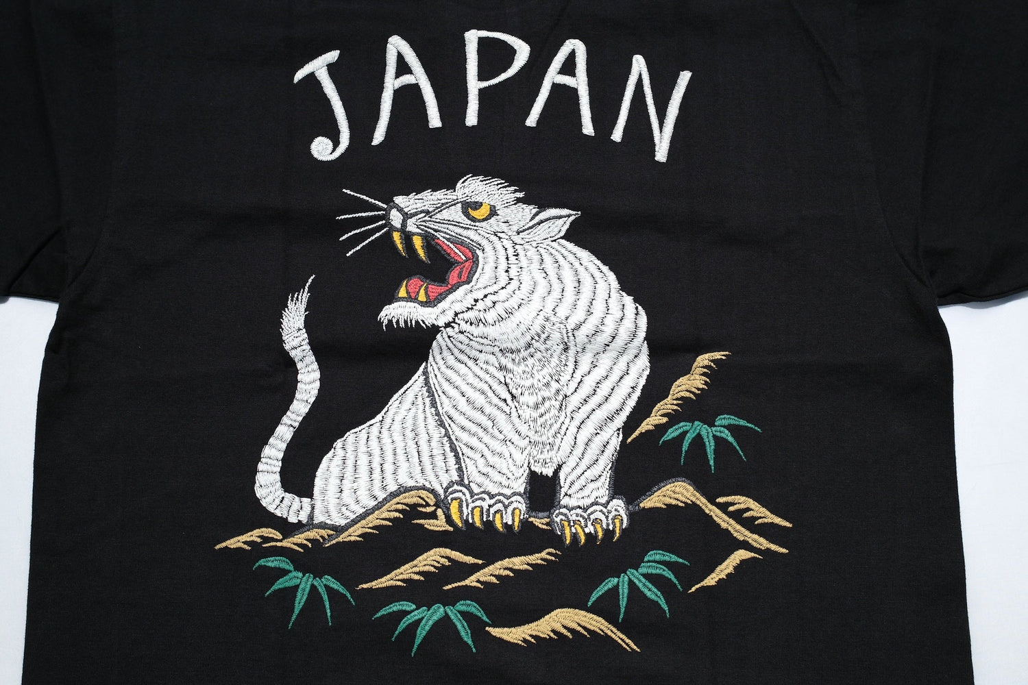 The Flat Head 9oz "Sukajan Tiger" Loopwheeled Tee