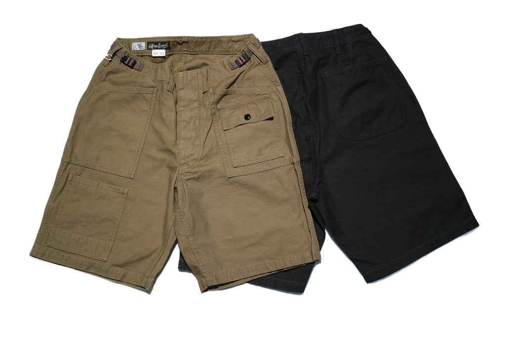Freewheelers “GRUNTS” Back Satin Cut-Length Trousers