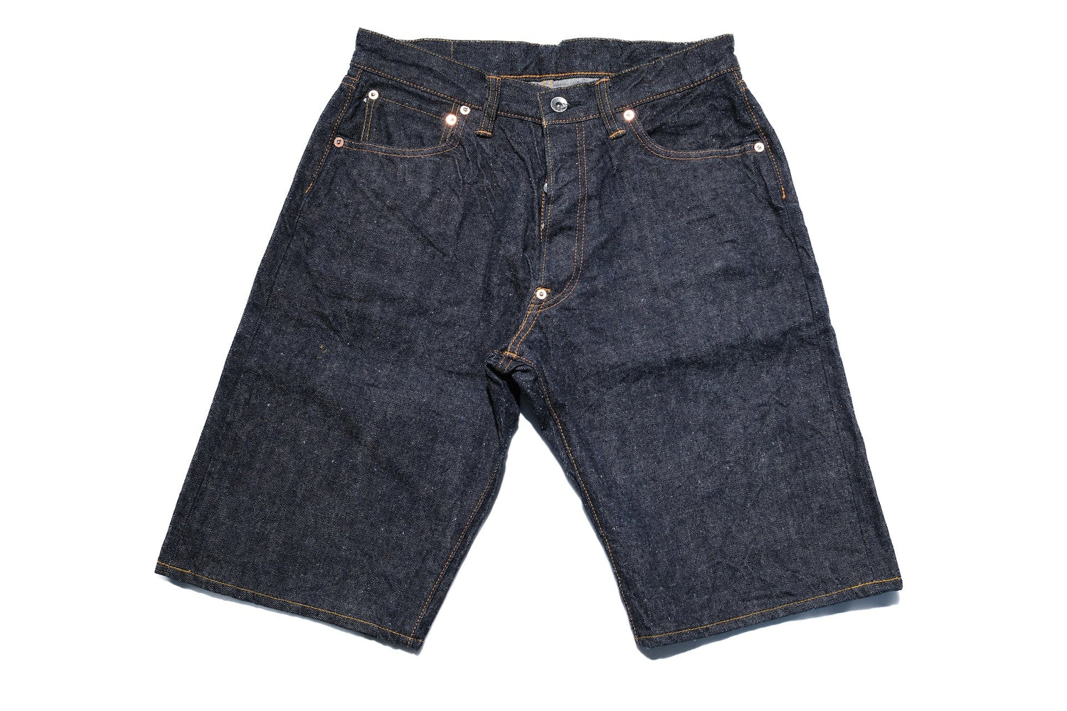 Samurai 15oz "Otokogi" Selvage Denim Shorts (Indigo)