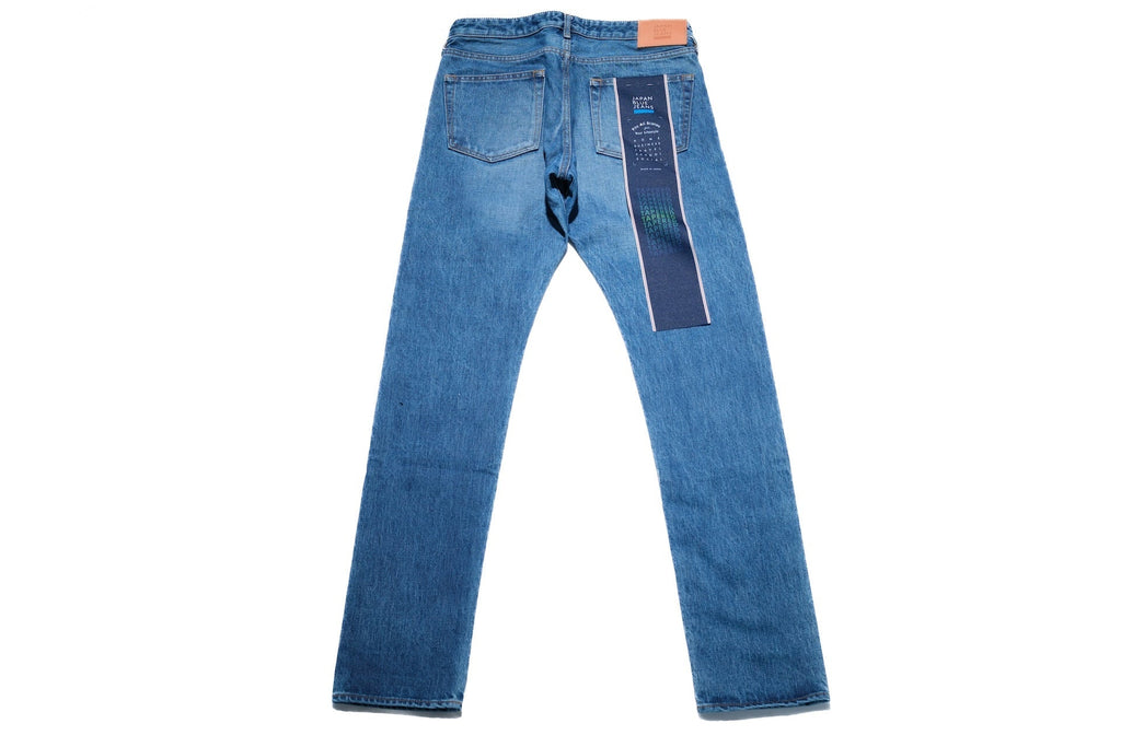 Japan Blue 14.8oz “Mid-Washed Circle” J201-M Denim (Slim Tapered fit)