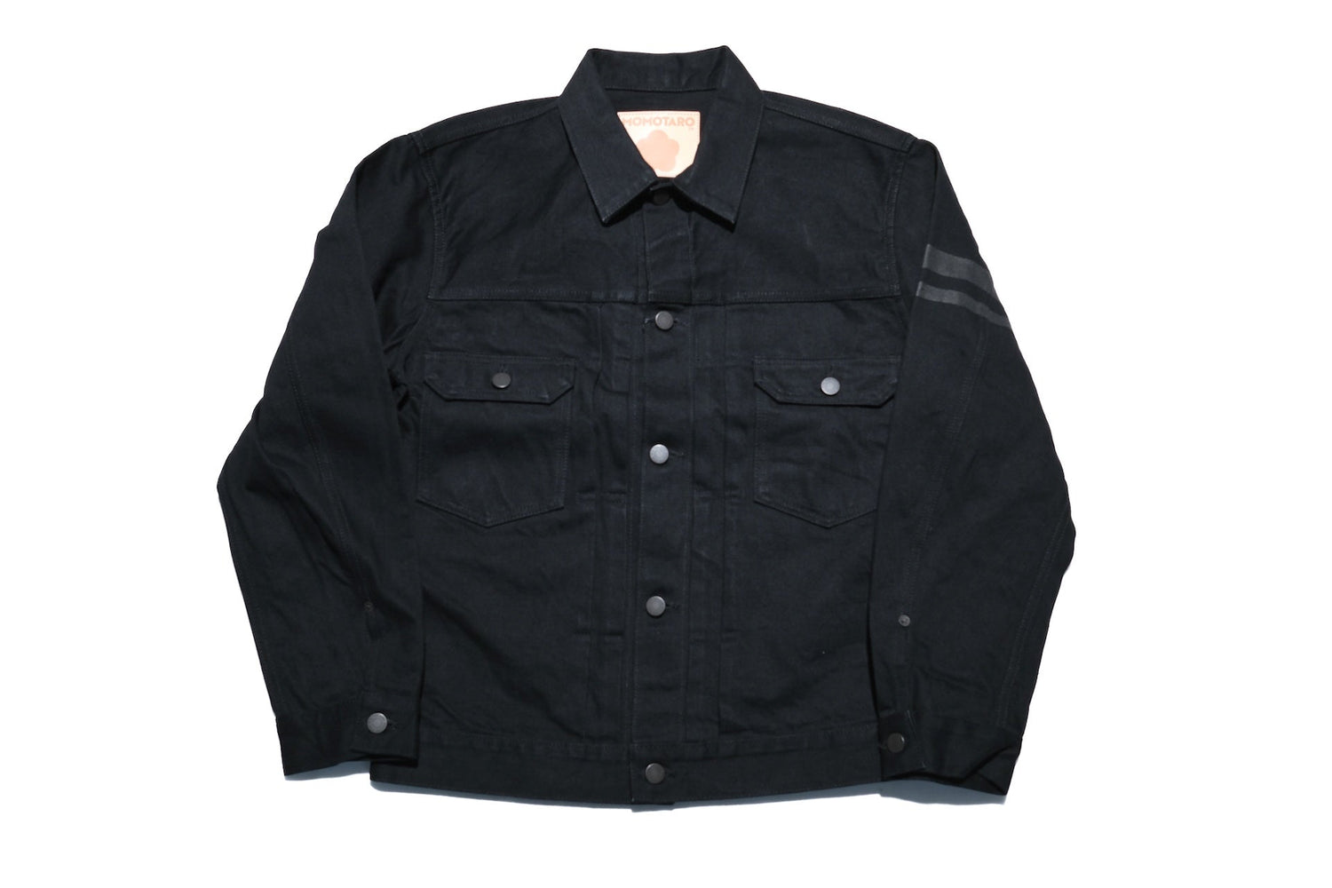MOMOTARO JEANS 15.7oz "New Classic GTB" Iconic Type 2 Denim Jacket (Black)