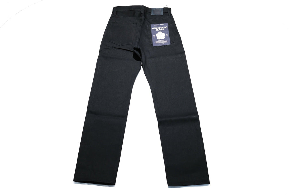 MOMOTARO JEANS 14.7oz "Tokuno Black" #Z100 Denim (Classic Straight fit)
